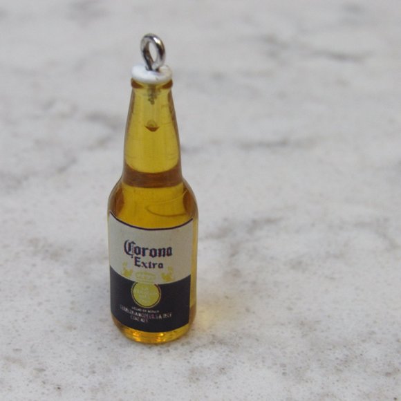Corona Beer Novelty Jewelry Charm Pendant For Necklace Or Bracelet - Picture 2 of 7